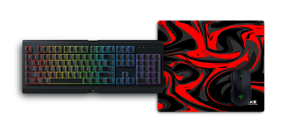 Liquid Red Gaming Mousepad M