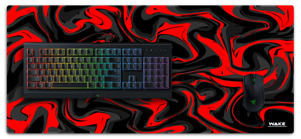 Liquid Red Gaming musmatta XXL