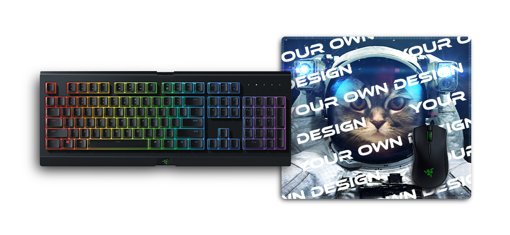 Gaming Musmatta med egen design M
