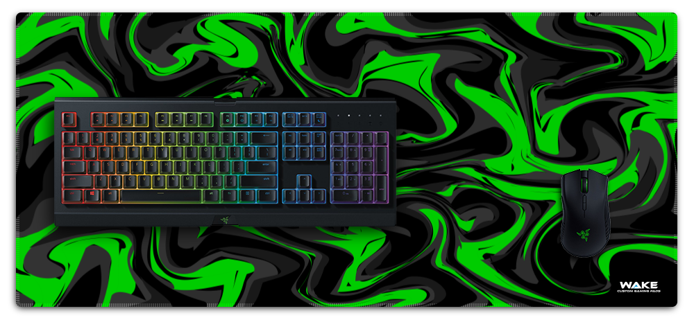 Liquid Green Gaming Mousepad XXL